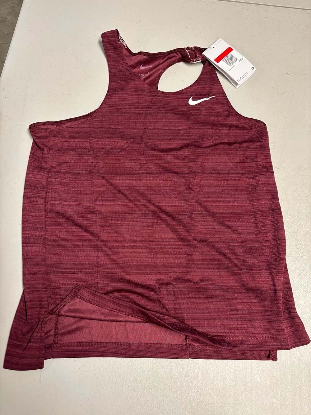 Nike Dri-FIT Racerback Athletic Running Singlet Tank Top - Kids Size Large